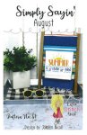 (image for) Simply Sayin' August